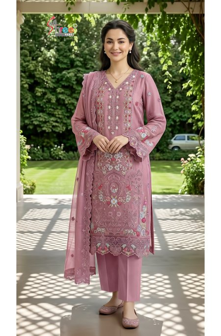 Sf 5622 A To D By Shree Chiffon Pakistani Salwar Suits 